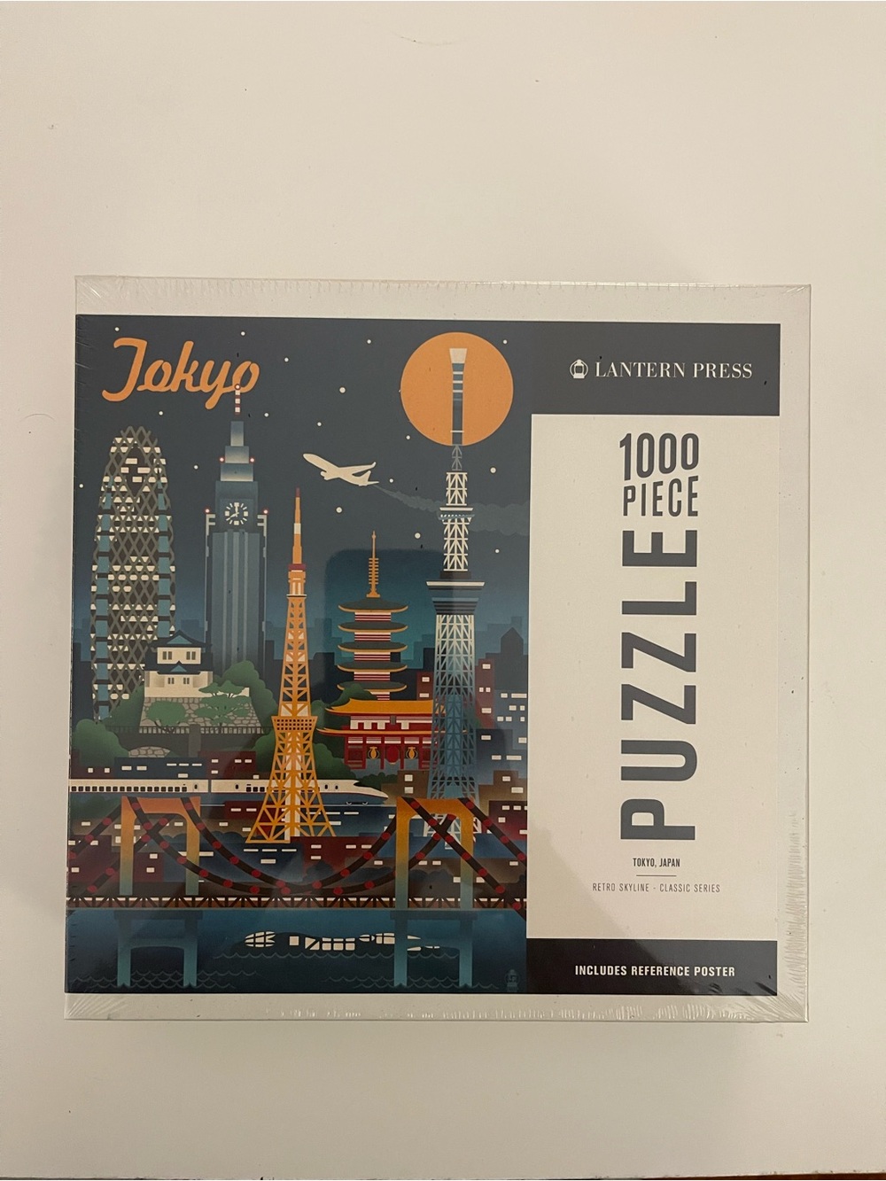 LANTERN PRESS Tokyo (Japan) Retro Skyline Classic Series 1000-Piece Puzzle -NIB